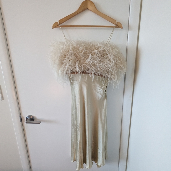 Nicole Miller Dresses & Skirts - Nicole Miller Collection Feather Dress
